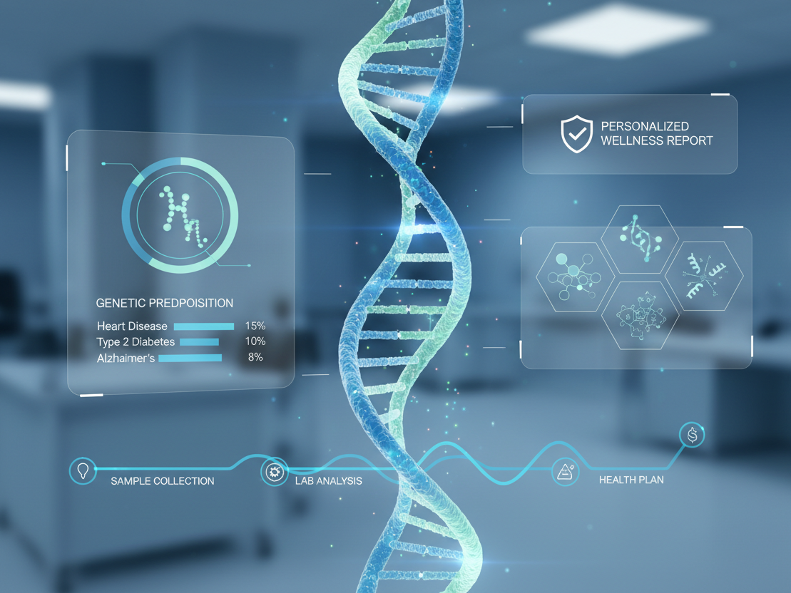 generate an image related to health screening from DNA test