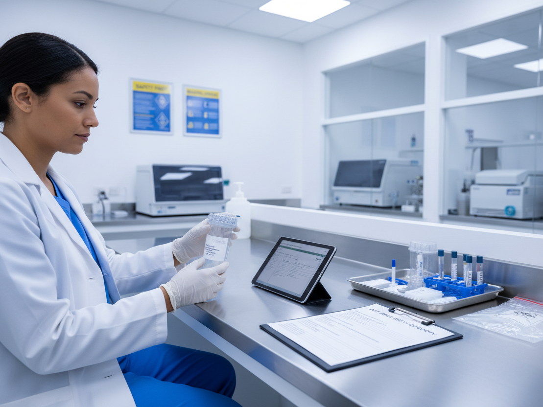 generate image for DOT drug testing services